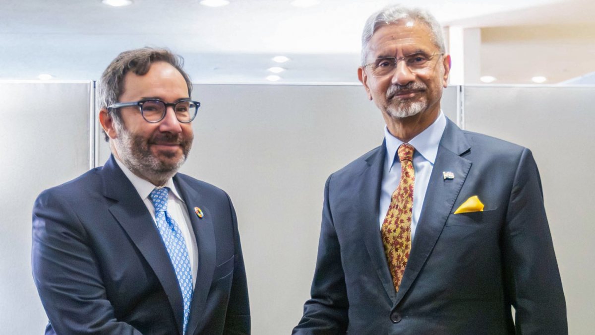 Jaishankar meets UNOPS chief on UNGA sidelines