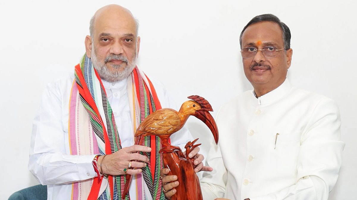 Andaman and Nicobar LG Dinesh Sharma meets Amit Shah in Delhi