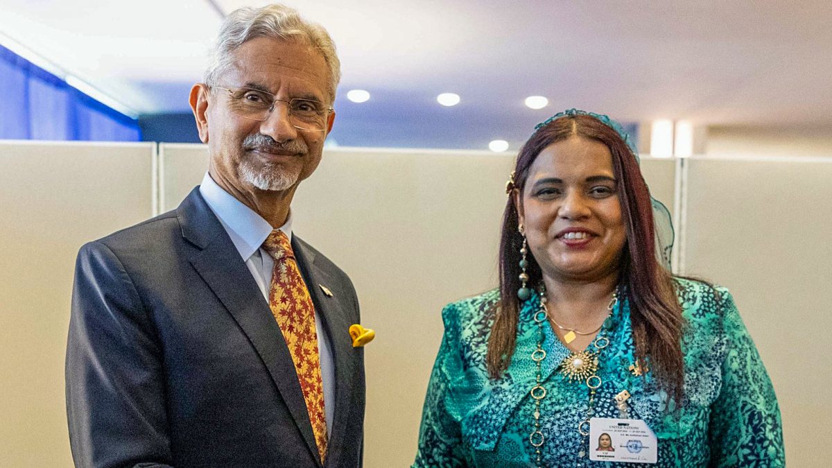 Jaishankar meets Maldives foreign minister at UNGA sidelines