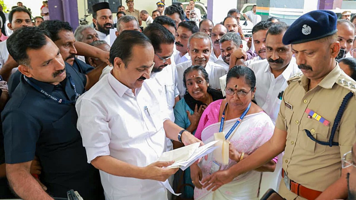 Kerala CM V D Satheesan arrives for Idukki review meeting