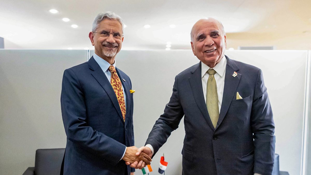 Jaishankar meets Iraq foreign minister at UNGA sidelines