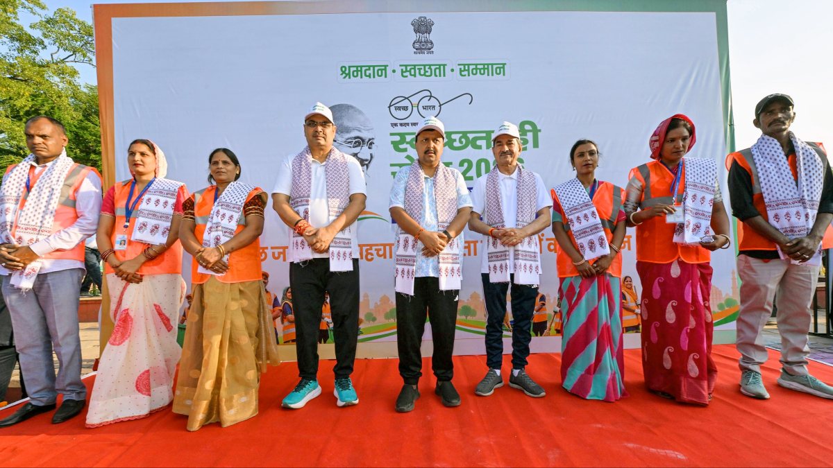 BJP chief Nitin Nabin attends Viksit Bharat event in Jaipur