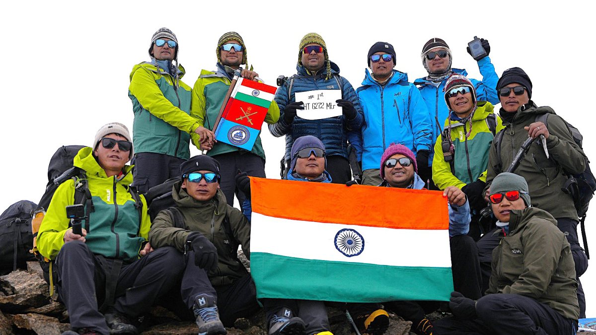 NIMAS team summits 20 unclimbed peaks above 6000m in Ladakh
