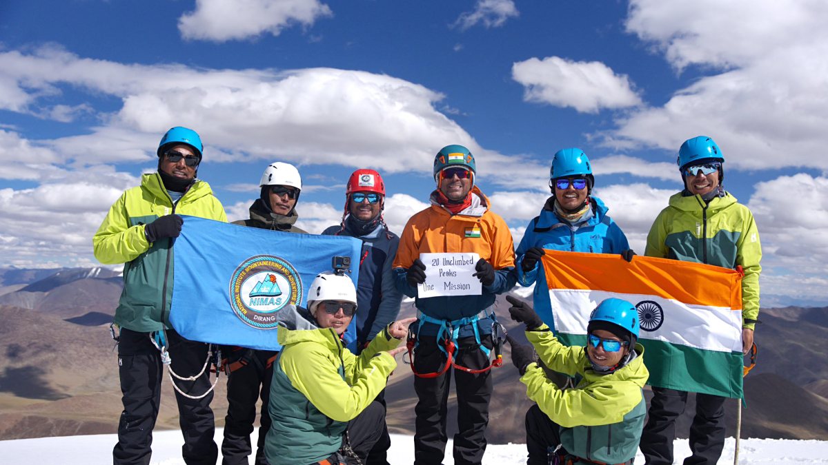Nimas team summits 20 unclimbed peaks above 6000m in Ladakh