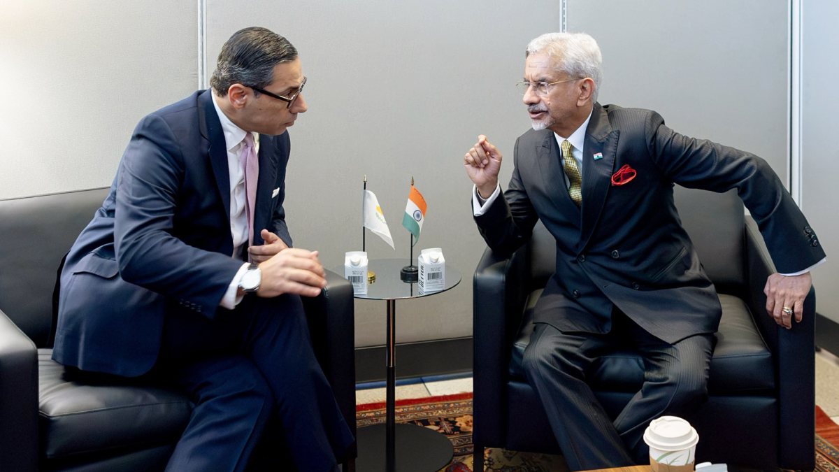 Jaishankar meets Cyprus foreign minister at UNGA sidelines