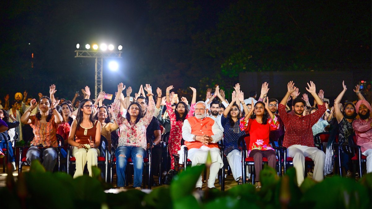 PM Modi attends Bhajan Clubbing event in New Delhi