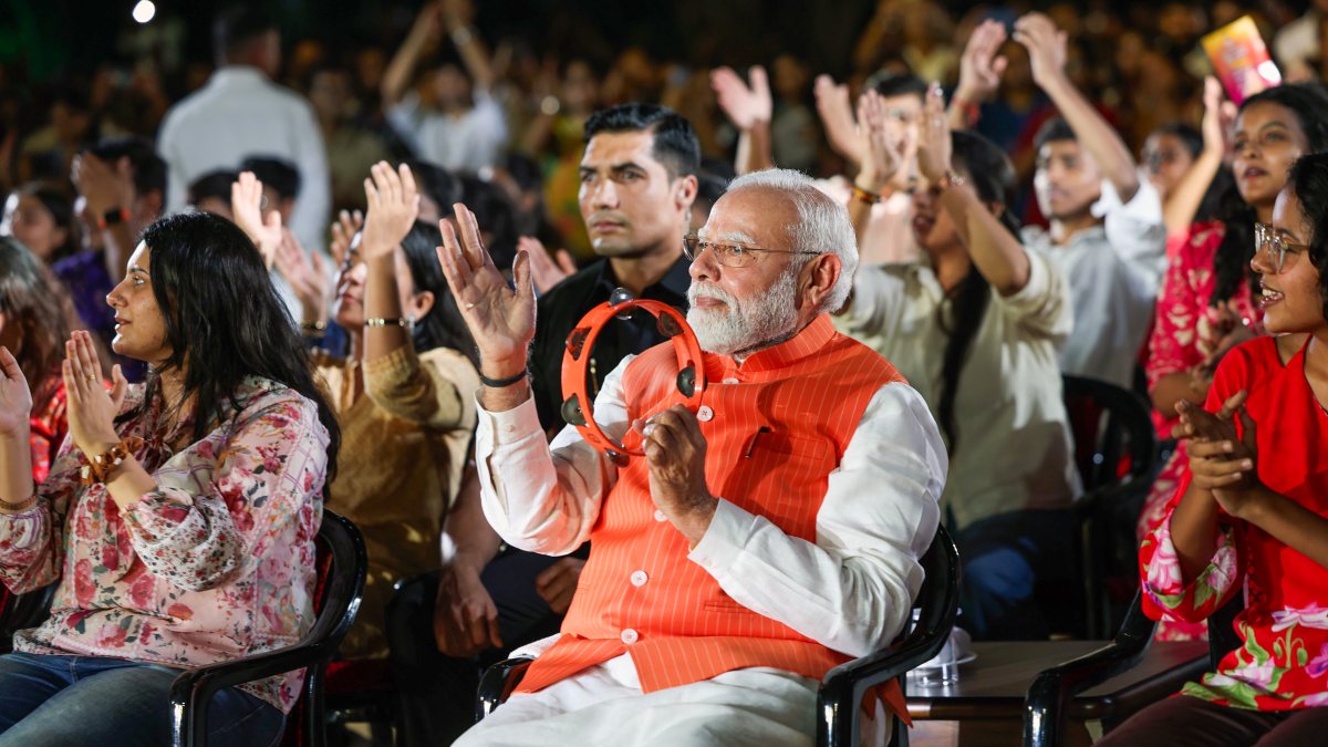 PM Modi attends Bhajan Clubbing event in New Delhi