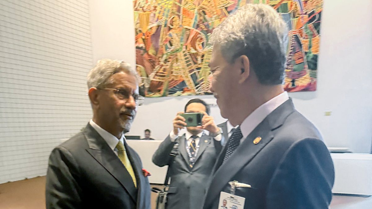 Jaishankar meets Malaysian counterpart on UNGA sidelines
