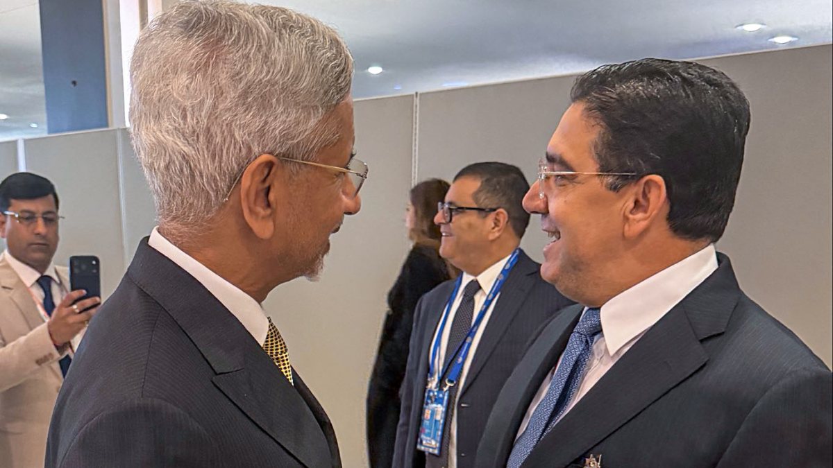 Jaishankar meets Morocco counterpart on UNGA sidelines in New York