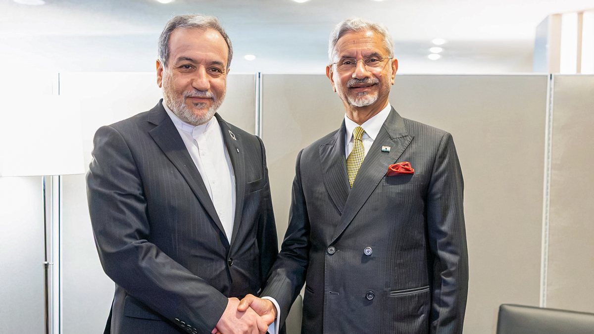 Jaishankar meets Iran counterpart on UNGA sidelines in New York