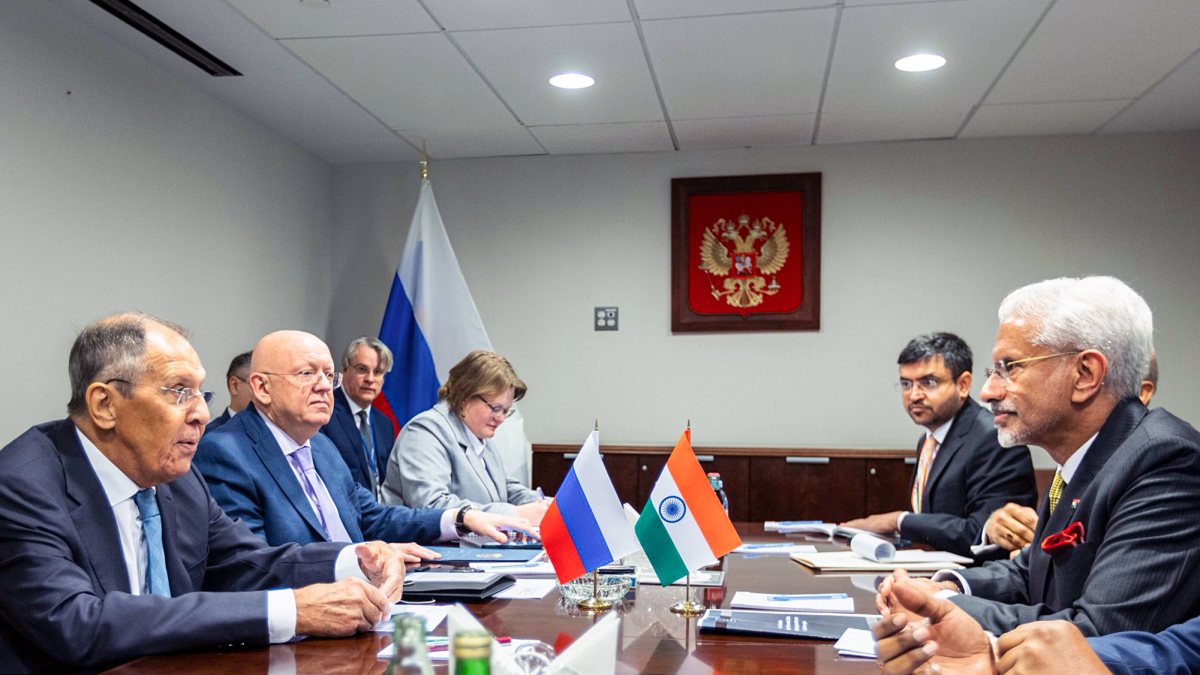 Jaishankar and Lavrov meet on UNGA sidelines in New York