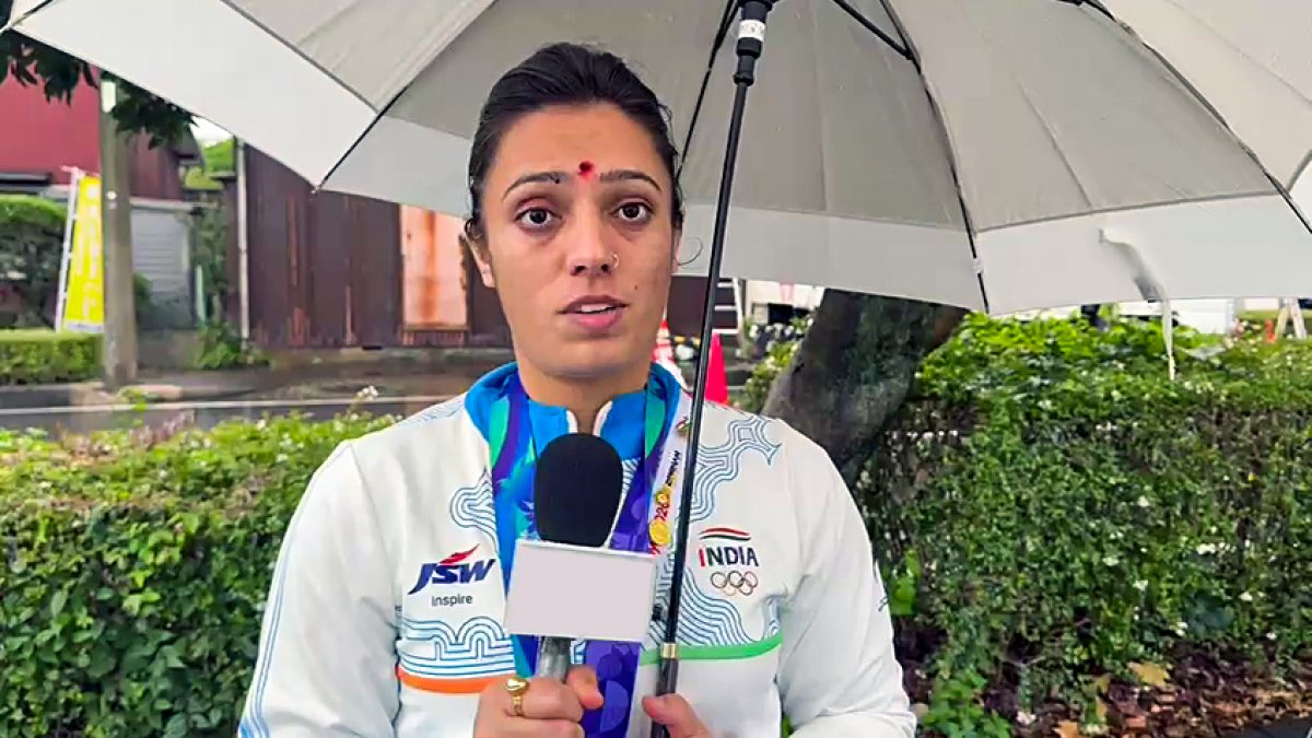 Indian women's kabaddi player Ritu Negi speaks after winning Asian Games gold