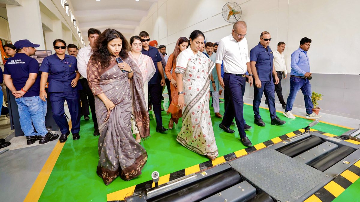 Delhi CM Rekha Gupta inaugurates second automated testing station in Burari
