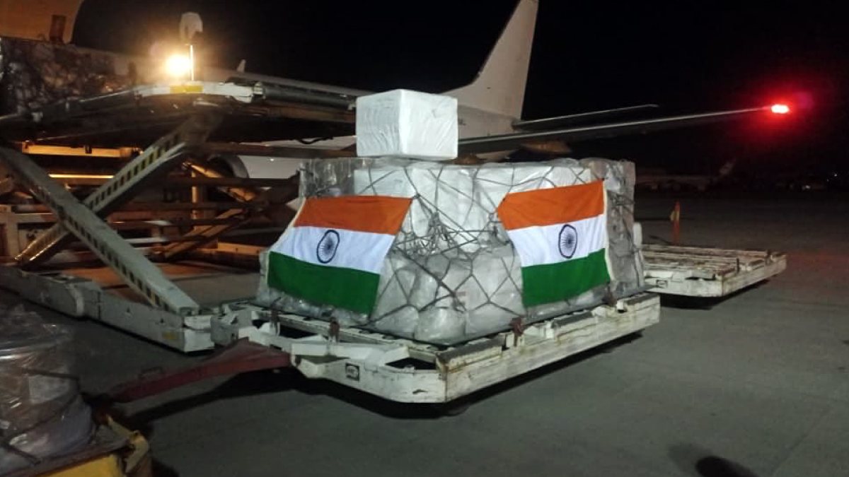 India ships medicines to Kabul for humanitarian aid