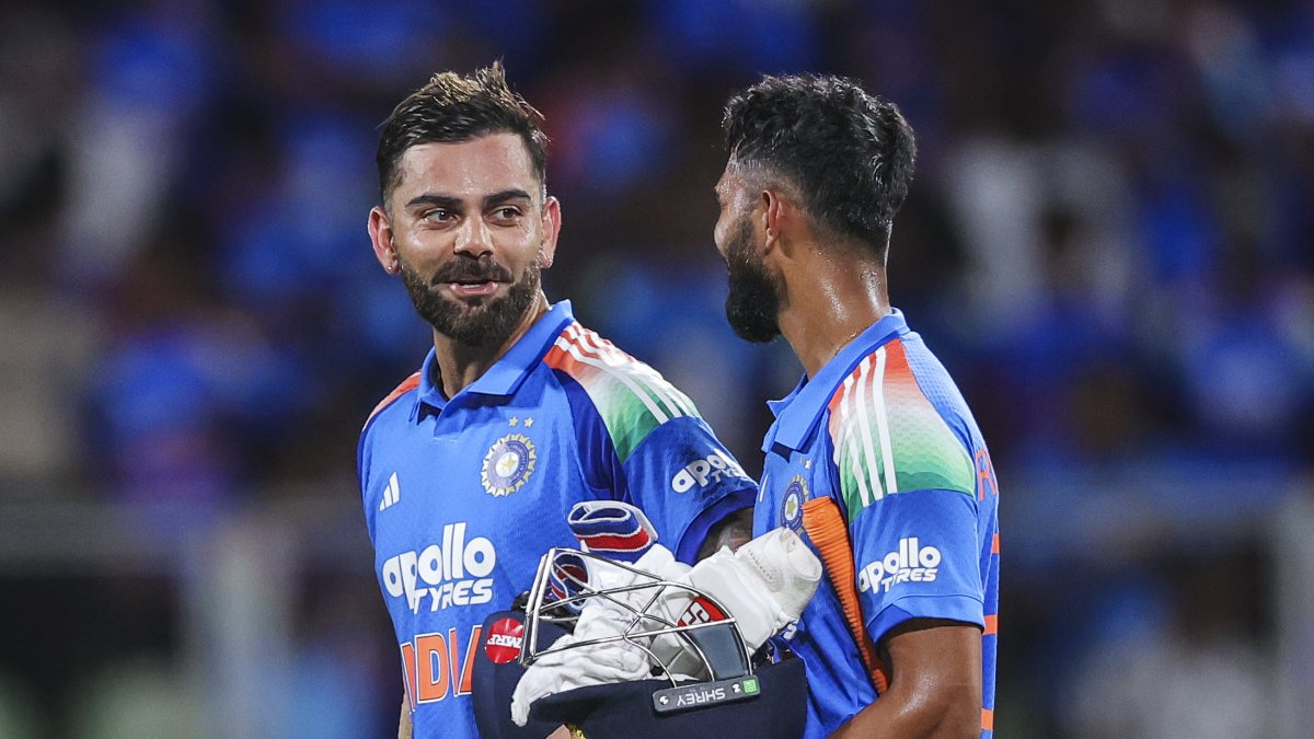 Kohli and Gaikwad walk back after 1st ODI vs West Indies