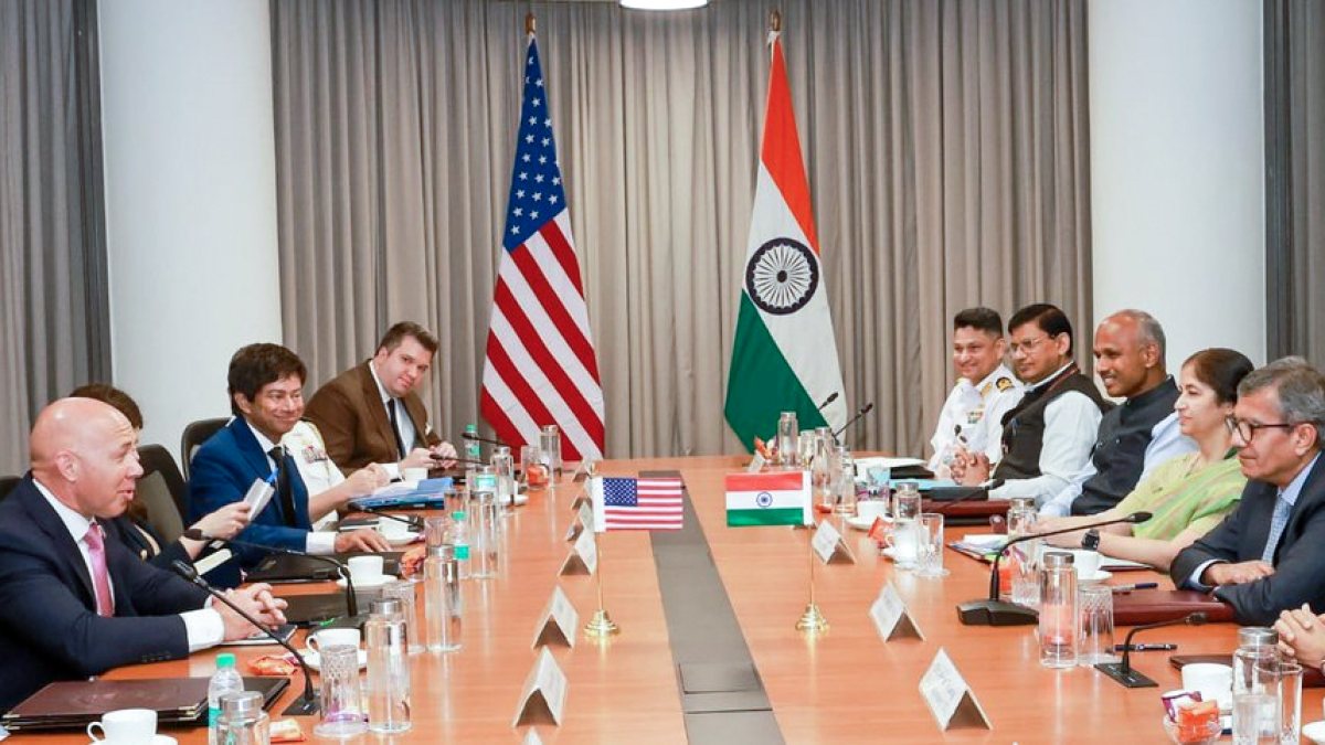 US House delegation meets Defence Secretary Rajesh Kumar Singh