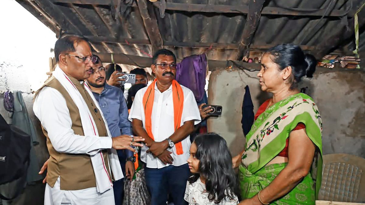 Chhattisgarh CM meets flood-affected families in Sukma