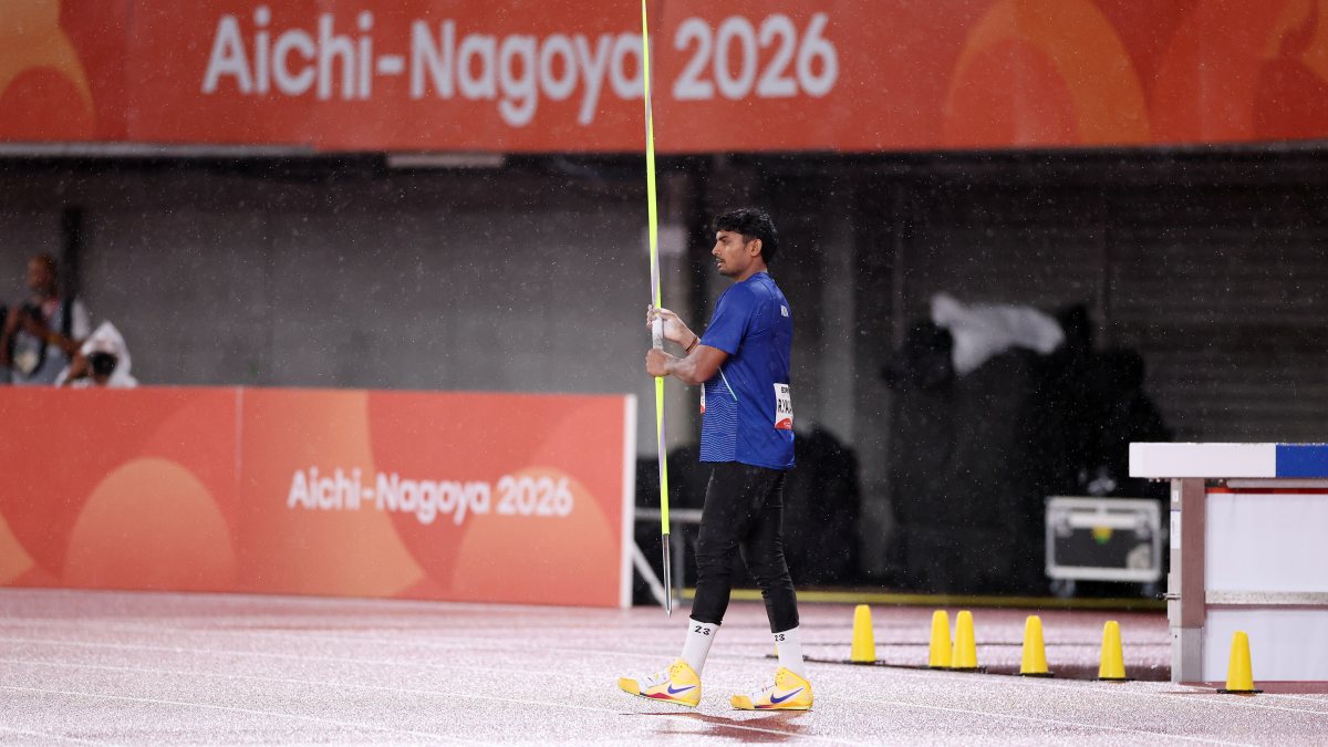 Rohit Yadav competes in javelin throw final at Asian Games