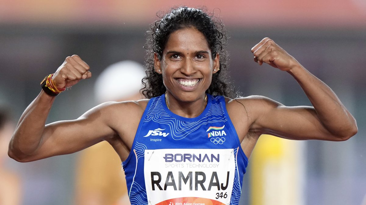 Vithya Ramraj wins bronze in 400m hurdles at Asian Games