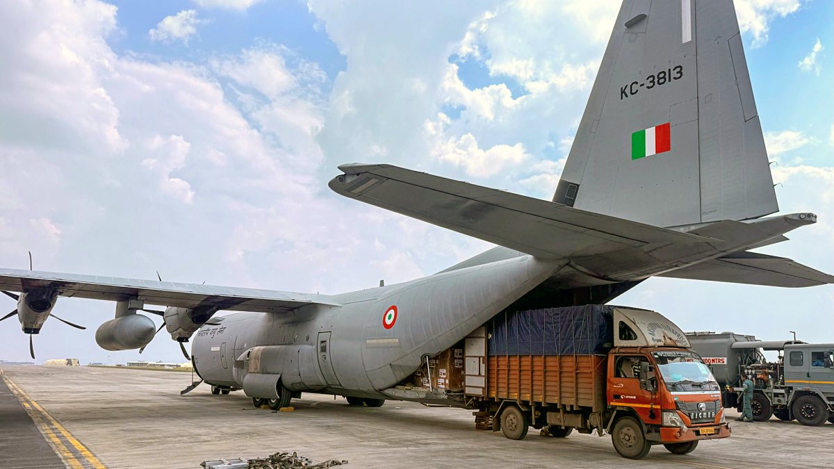 IAF aircraft carries TB medicines to Sri Lanka