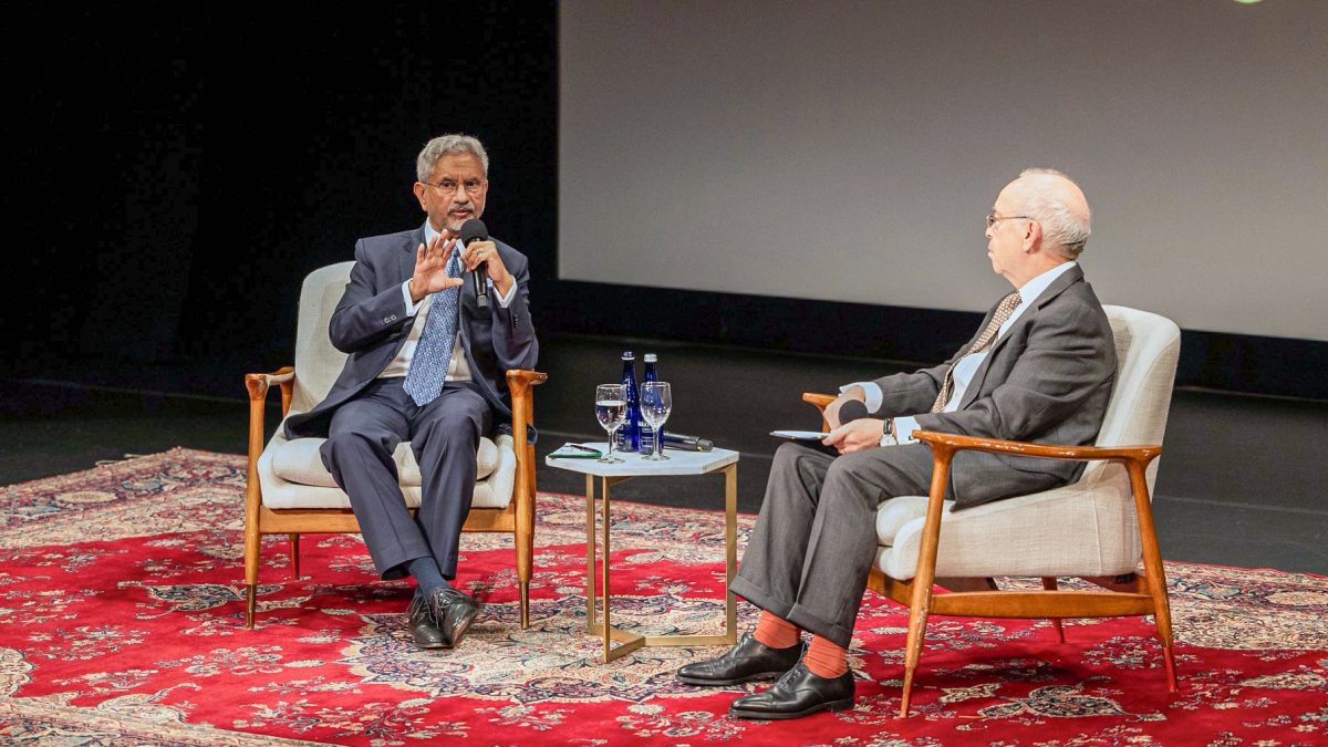 Jaishankar speaks at Asia Society in New York