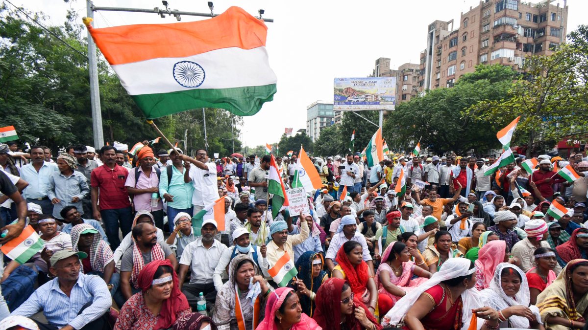 Bihar school job aspirants protest in Patna for permanent posts