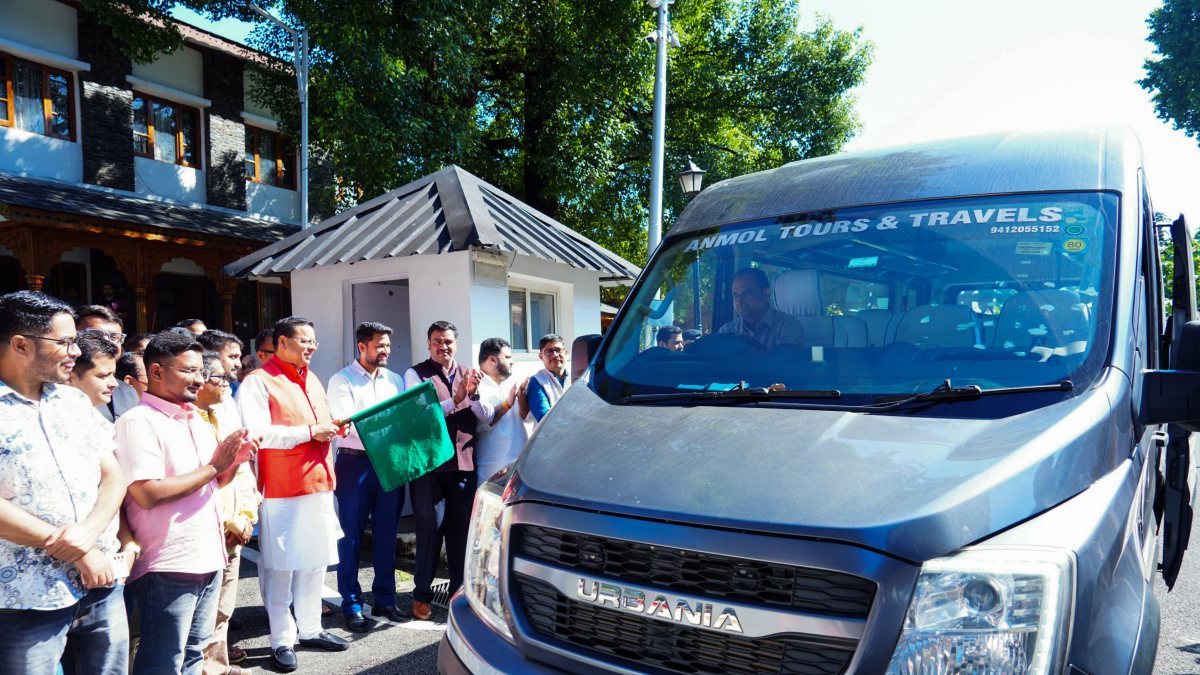 Uttarakhand CM flags off youth exchange journey to Haryana