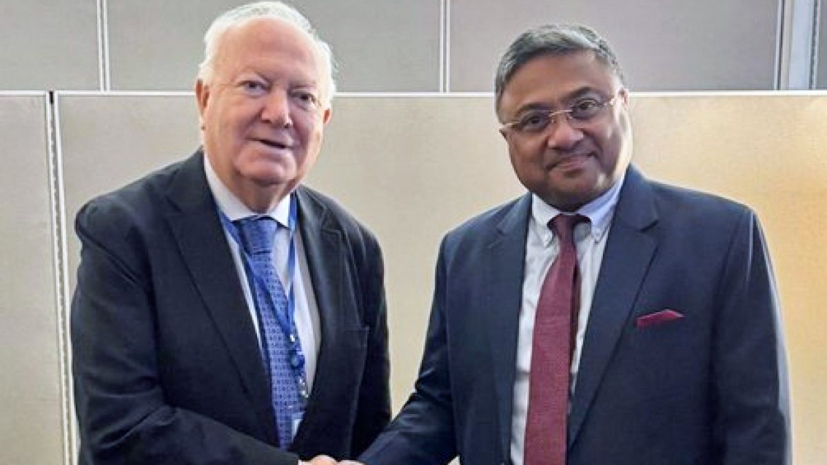 MEA secretary Sibi George meets UNAOC high representative in New York