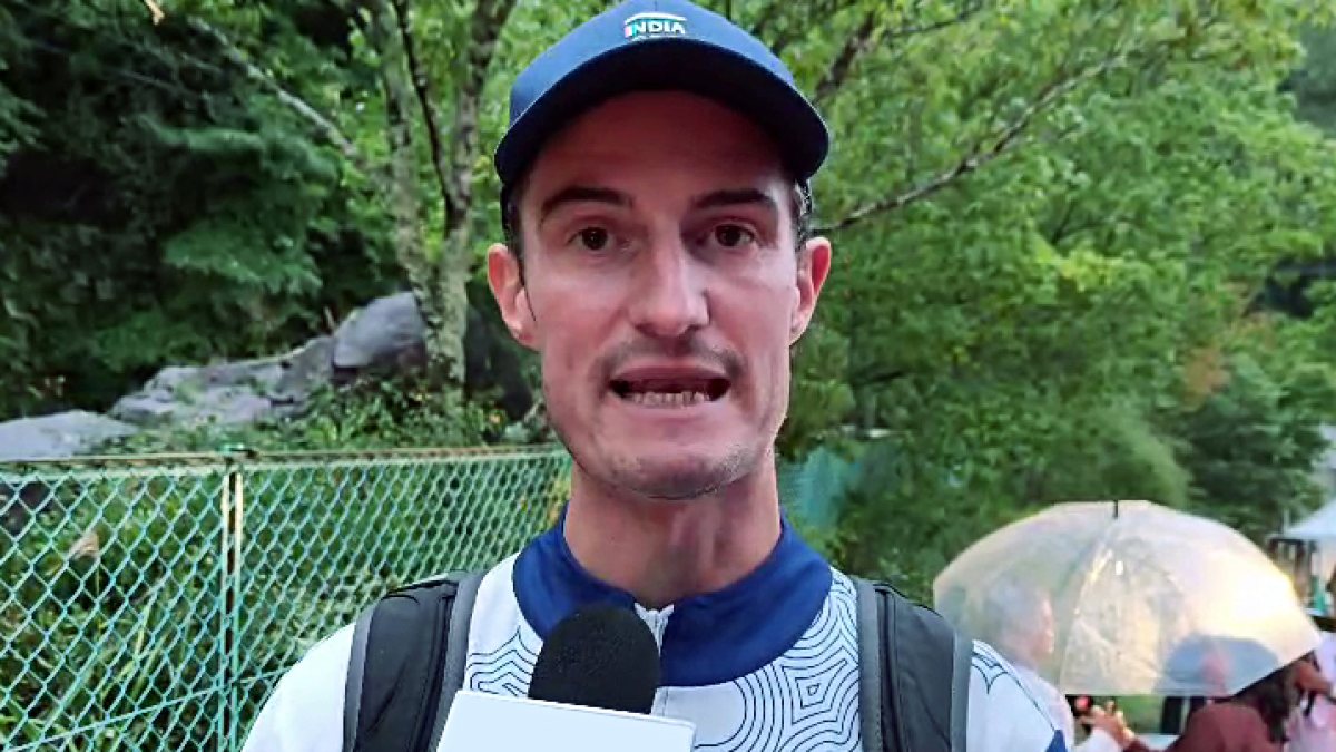 Indian shooting coach Peter Wilson speaks after Neeru Dhanda wins trap gold