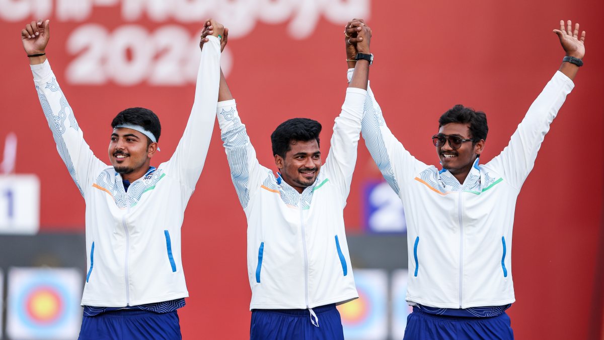 India men win compound archery gold at Asian Games