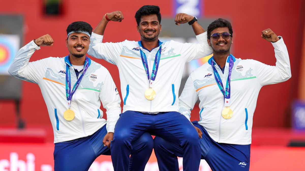Indian men's compound archery team wins Asian Games gold