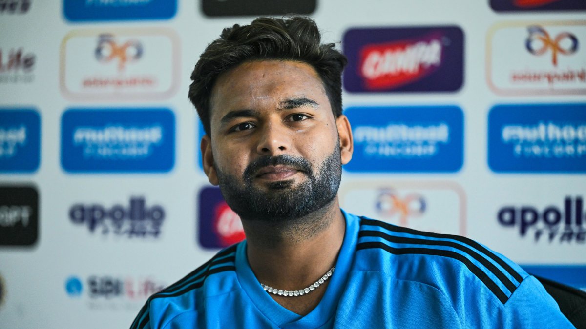 Rishabh Pant addresses press conference in Srinagar