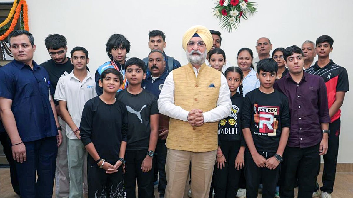 Delhi LG inaugurates modern DDA Sports Complex in Rohini