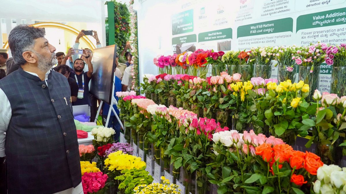 Karnataka CM D.K. Shivakumar inaugurates Agricon HortiConnect 2026 in Bangalore