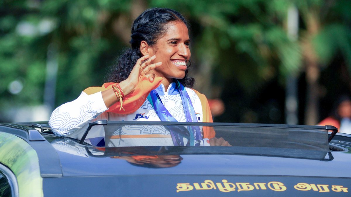 Vithya Ramraj receives warm welcome ahead of felicitation ceremony