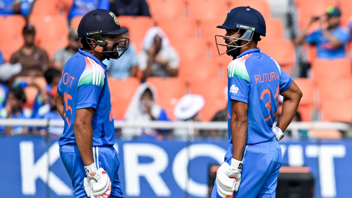 Rohit Sharma and Ruturaj Gaikwad play in 3rd ODI vs West Indies