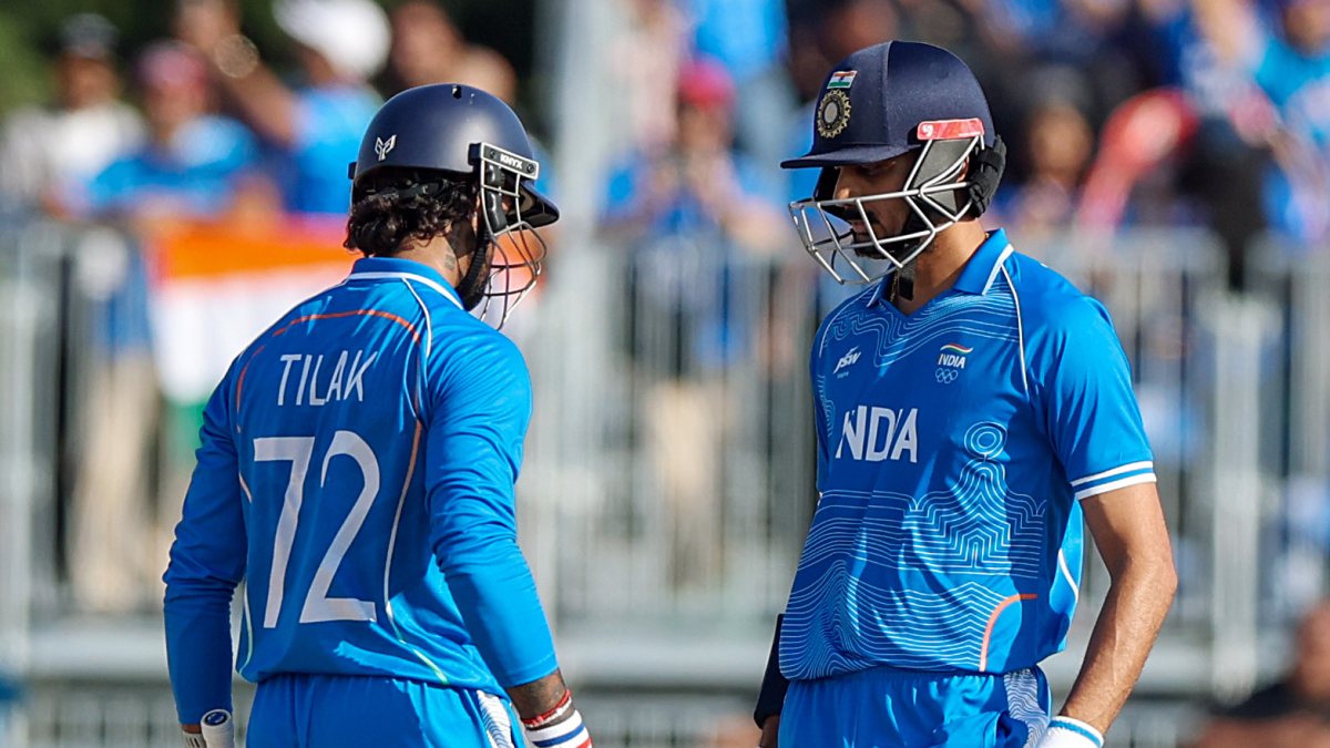 Tilak Varma and Axar Patel play in Asian Games cricket final