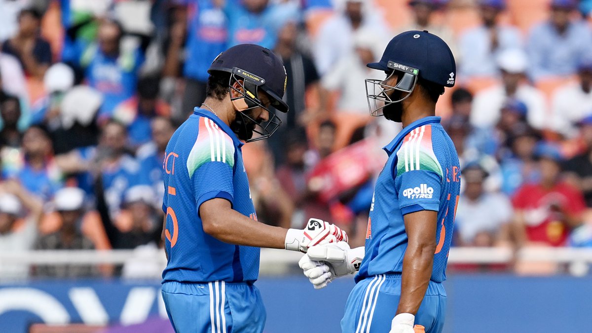 Rohit Sharma and Ruturaj Gaikwad during 3rd ODI vs West Indies