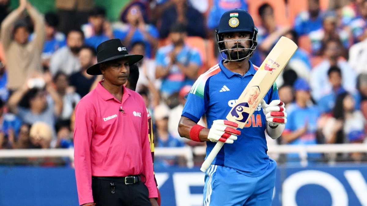 KL Rahul hits half-century in 3rd ODI against West Indies