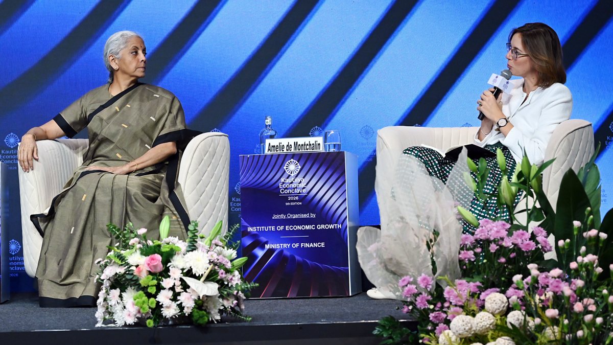 Nirmala Sitharaman attends Kautilya Economic Conclave in Delhi