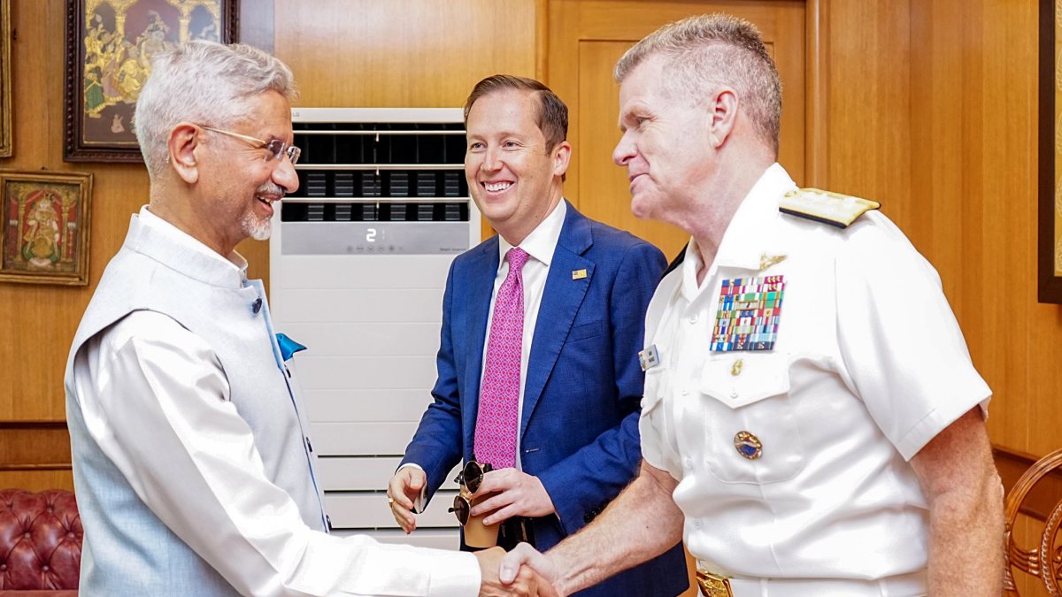 Jaishankar meets US Pacific Command chief Paparo in Delhi