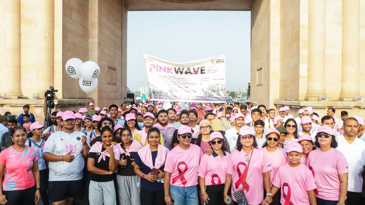Breast cancer awareness walkathon held in Lucknow