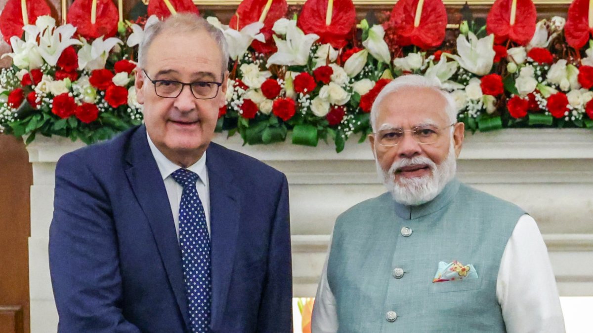 PM Modi and Swiss president hold bilateral meeting in Delhi