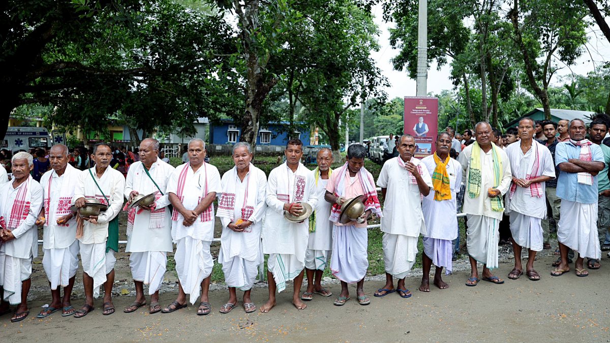 Artists perform at new DC office opening in Bongaigaon