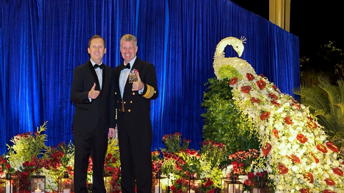 US envoy Sergio Gor hosts Admiral Paparo at Roosevelt House dinner