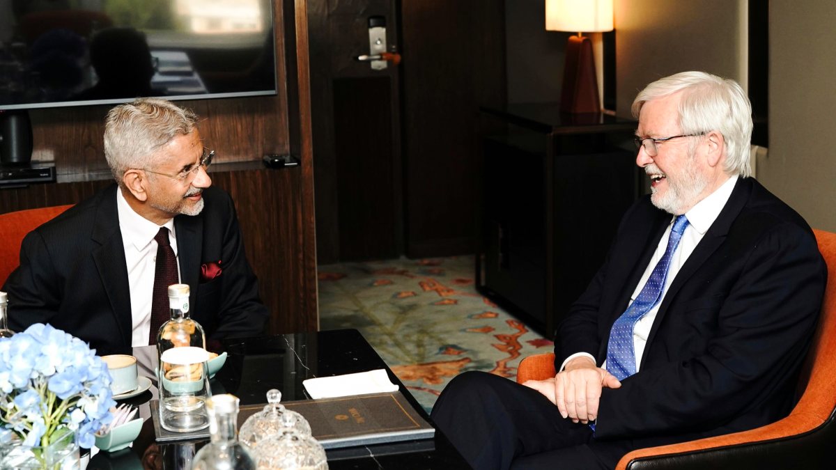 Jaishankar meets Kevin Rudd to discuss Indo-Pacific