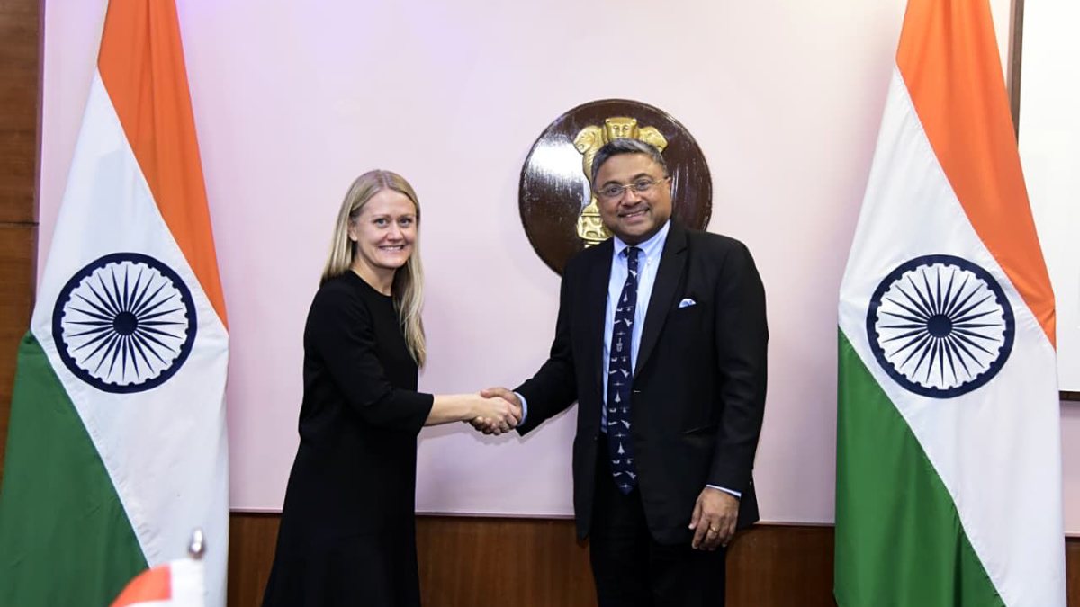 MEA secretary Sibi George meets Norway state secretary in Delhi