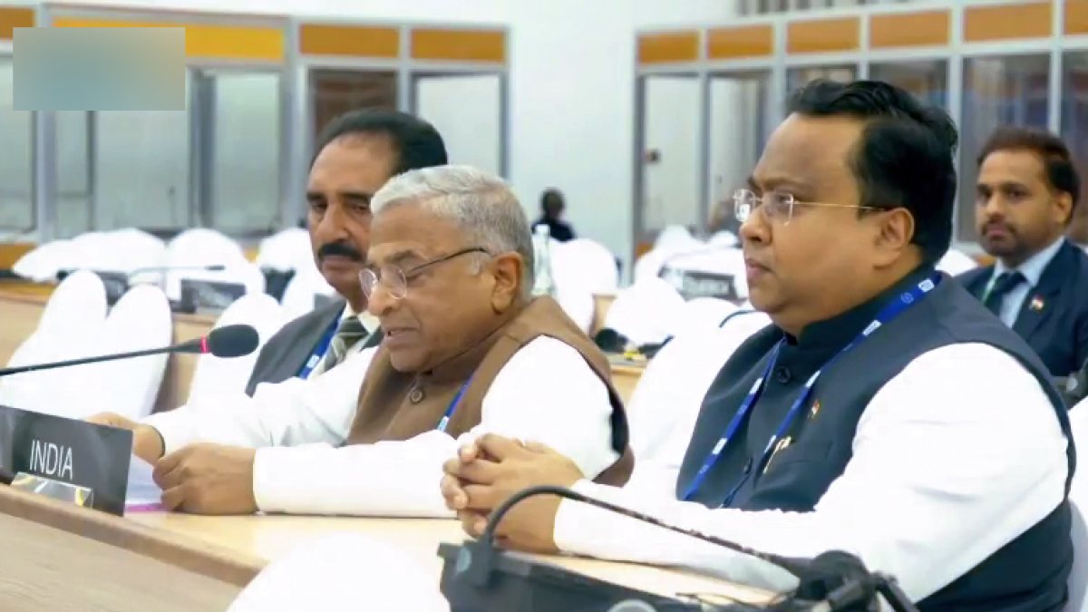 Harivansh speaks at 153rd IPU assembly in Arusha