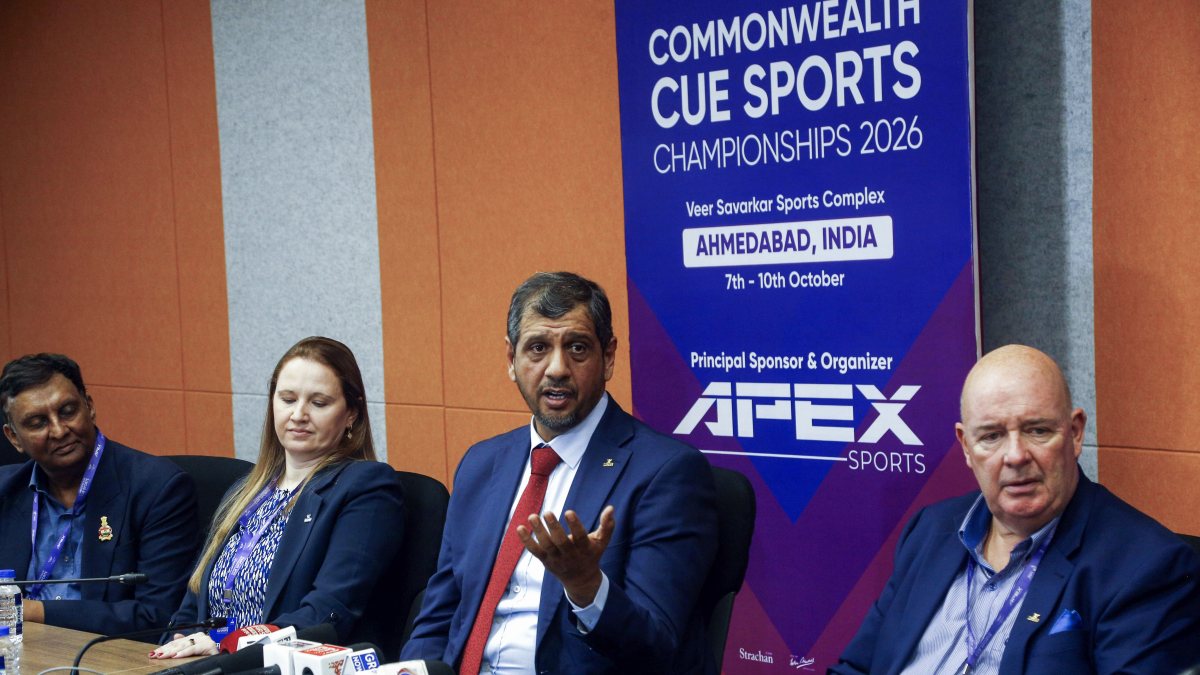 WCBS vice president addresses press conference on 2026 Commonwealth Cue Sports Championship