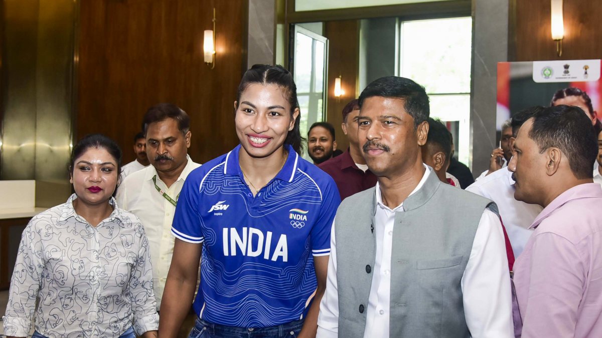 Lovlina Borgohain felicitated in Guwahati